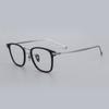 Retro Square Ultralight Titanium Eyeglass Frame for Men - Nearsighted Sunglasses