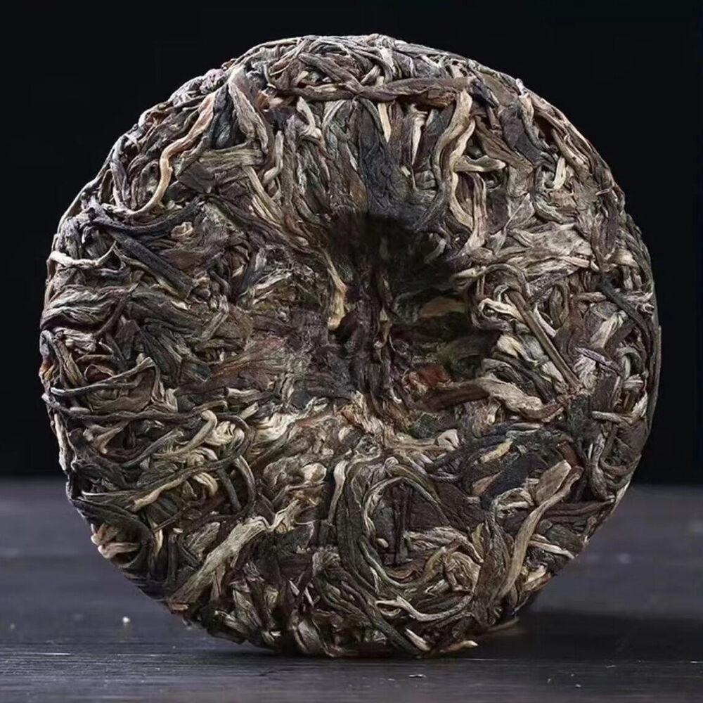 357g Yunnan Roher Pu-erh Teekuchen 2023 Bingdao Sheng Pu'er Tee Nagelneu Puerh Tee