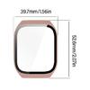 Integrated Toughened Film Screen Protector Skin Full Coverage Cover Antiscratch Shell Watch Housing Sleeve For Watch T2