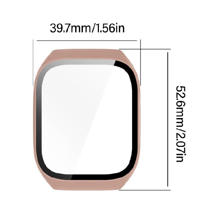Integrated Toughened Film Screen Protector Skin Full Coverage Cover Antiscratch Shell Watch Housing Sleeve For Watch T2