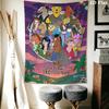 BoJack Horseman Gobelin Ścienny Estetyczny Dekor Ścienny Drukowany Materiał Kocyk Dekoracyjne Gobeliny do Sypialni Salonu Wystrój Domu