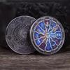 Twelve Tarot Constellation Luck Challenge Coin Flip Fidget Sensory Toys For Adults Kids Cool Stuff Commemorative Gifts