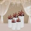 5 Pcs Dessert Stand White, Modern Cylindrical Cupcake Cake Display Rack, Heavy Duty Iron Multi-level Stand