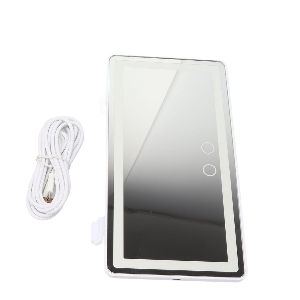 Car   LED Vanity Mirror Touch Dimmable 3 Light Modes USB Re able Car Makeup Mirror with Light