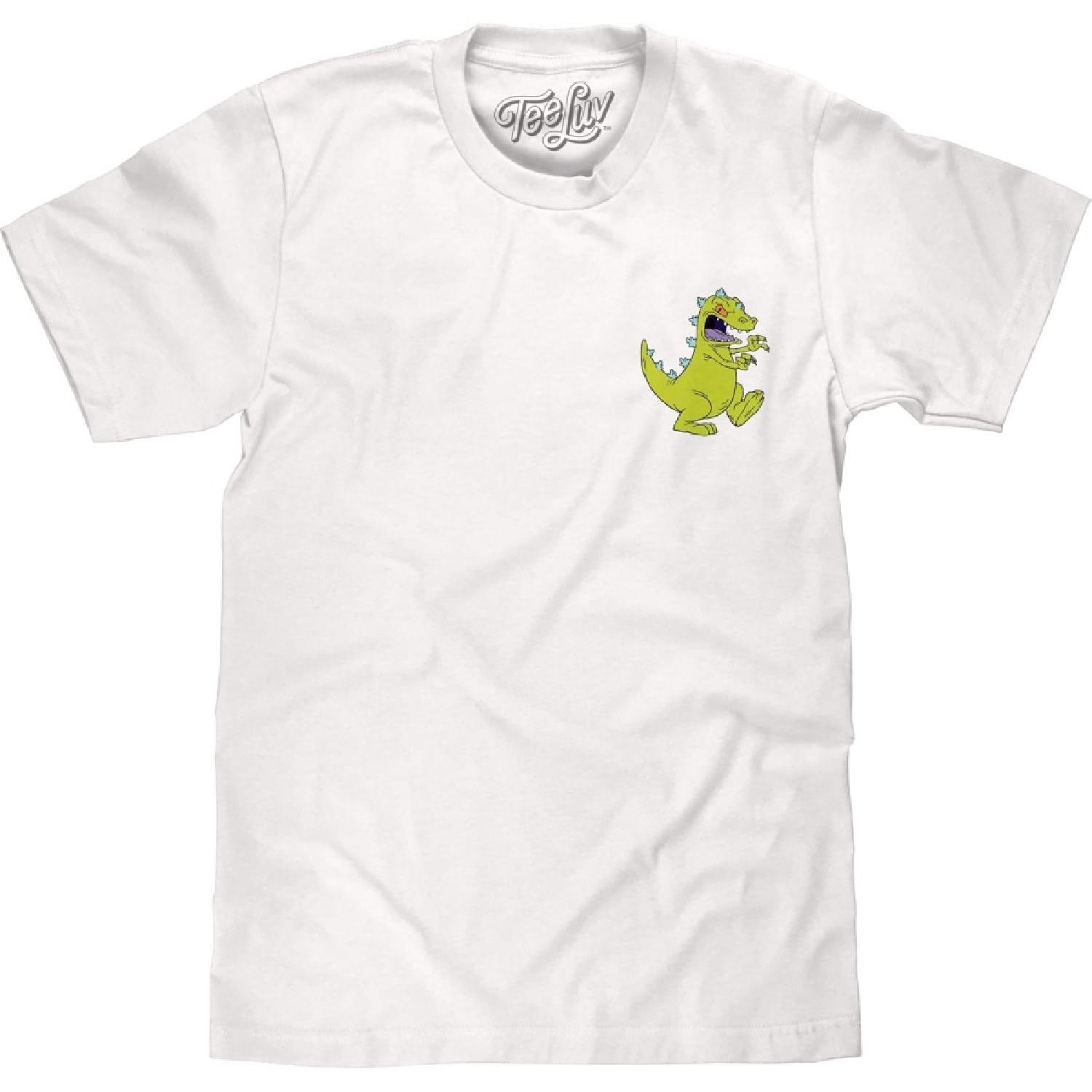 Tee Luv Men s Rugrats Reptar Shirt - 90s Rugrats Cartoon Character Cast Shirt S