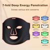 Whatnot 4 Modes Portable LED Face Mask Intelligent Timing Wireless LED Facial Anti Wrinkle Compact Beauty Mask for Travel USD
