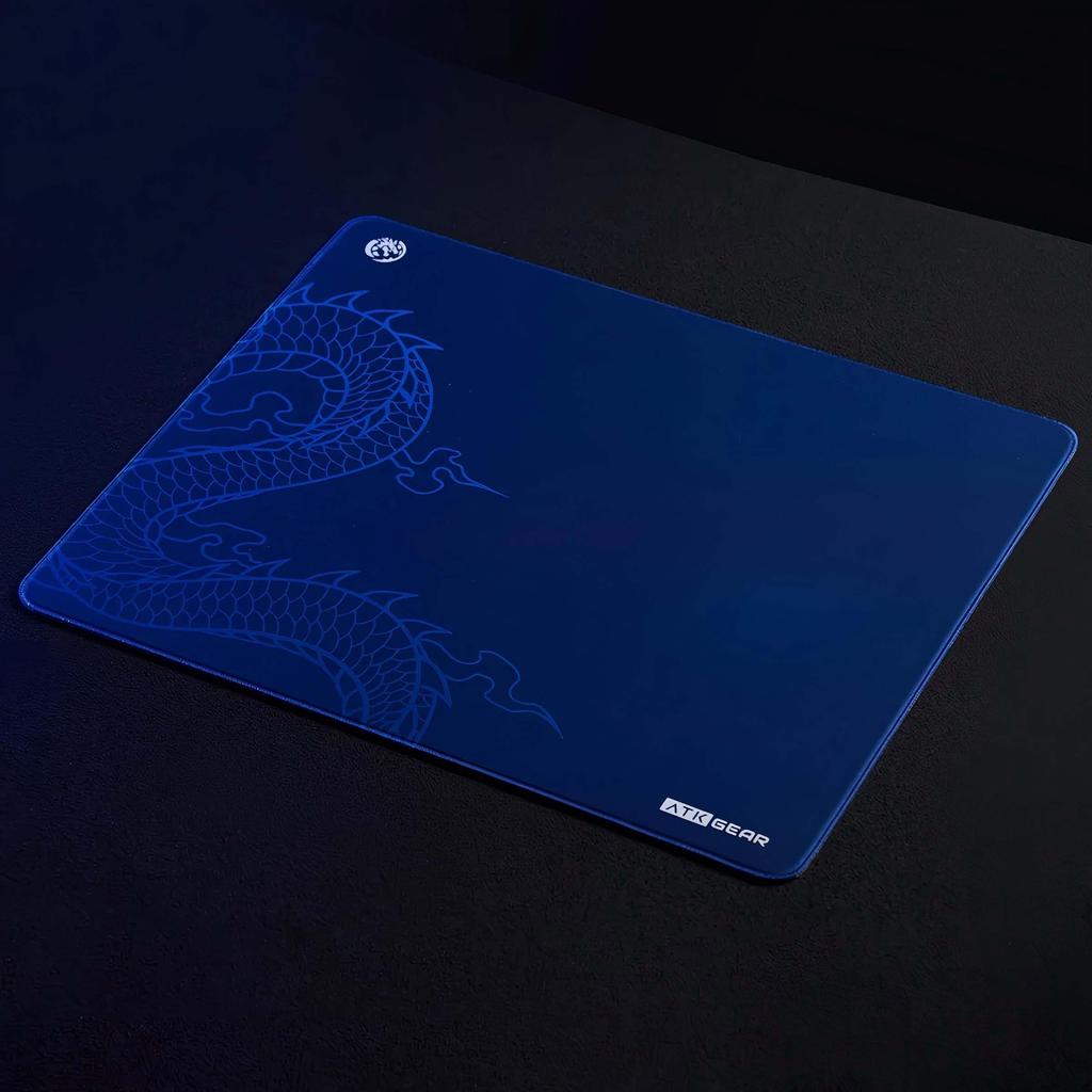 ATK x LEVIATAN Esport Gaming Mouse Pad, Microfiber, 490mm x 420mm, Poron Foam, XSOFT Cushion, Stitched Finish