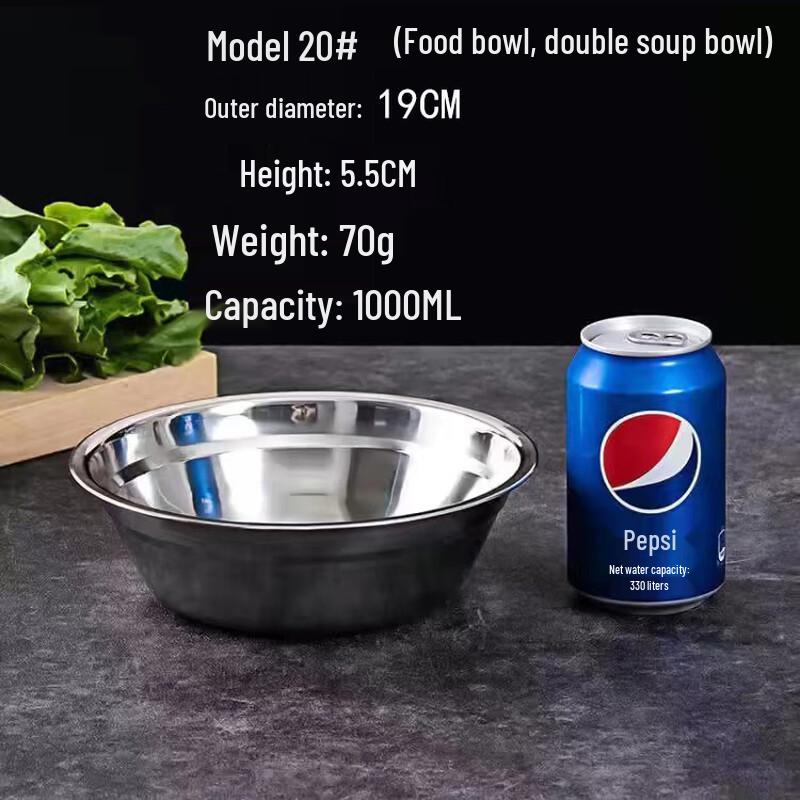 Stainless Steel Soup Basin