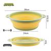Portable Folding Wash Basin for Kitchen, Dorm, and Infant Care