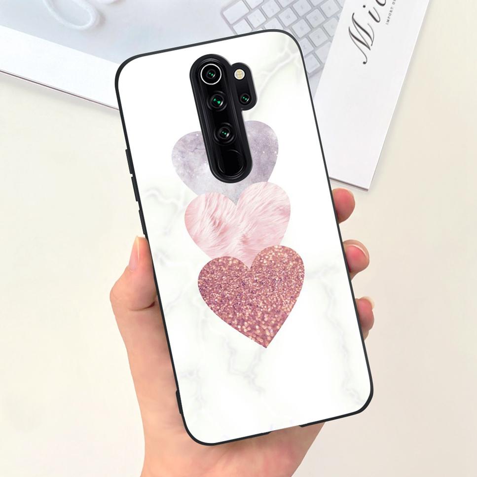 Für Xiaomi Redmi Note 8 Pro Hülle Mode Mädchen Weiche Silikon Rückseite Für Redmi Note 8Pro 8 pro Niedliche Cartoon Handyhülle Fundas