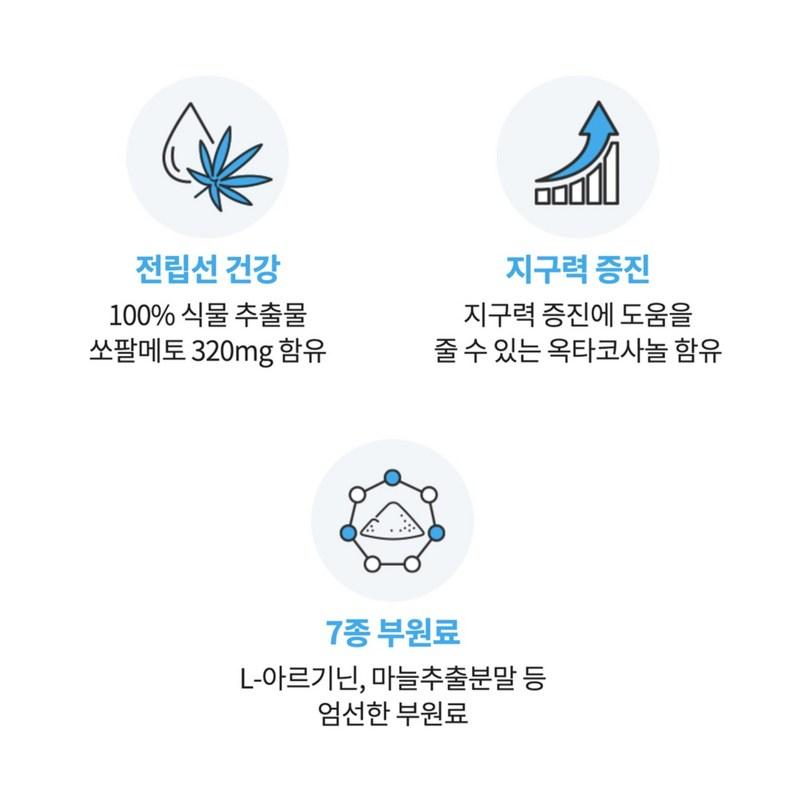 Atomy O Sägepalme, 90 Tabletten, 1 Einheit