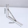 2pcs Thickened Shelf Brackets Right Angle Triangle Shelf Bracket Solid L Brackets  Corner