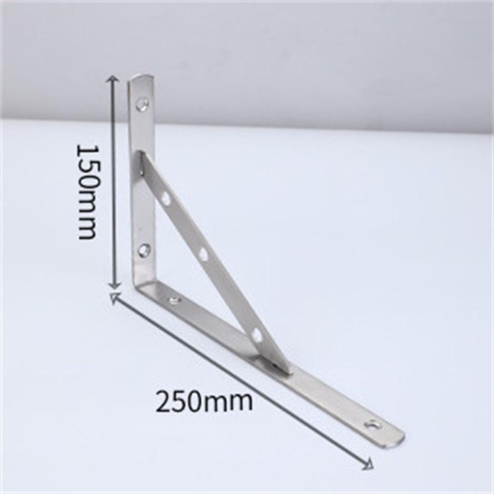 2pcs Thickened Shelf Brackets Right Angle Triangle Shelf Bracket Solid L Brackets Corner
