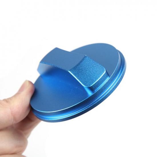 Blue Inner Fuel Filler Cover Gas Tank Cap Aluminum For Land Rover Defender 04-18