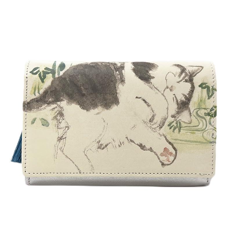 

Japanese Manhattaner s Bifold Wallet with Tassel Pattern, 70-7731, Women s, Olive