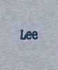 LEE Small Twitch Logo Short Sleeve Sweatshirt Gray
