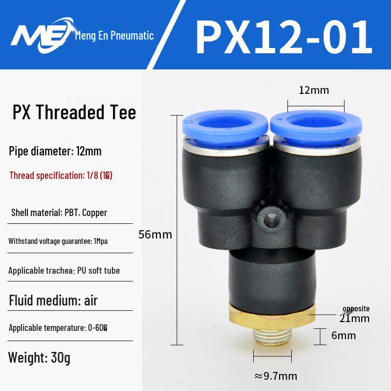 Copper Corrosion-Resistant Pneumatic Quick Connector Fitting for Air Compressors