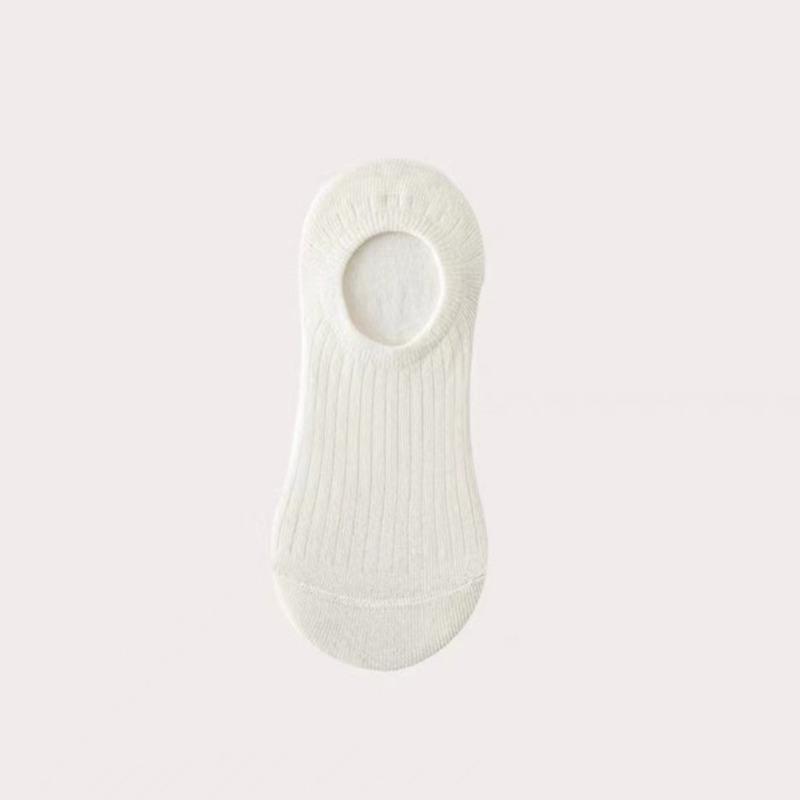 Boat Socks, Invisible Socks, Women's Socks, Summer Thin Short Socks, Shallow-mouthed Sweat-absorbing Solid Color Versatile Casual Socks