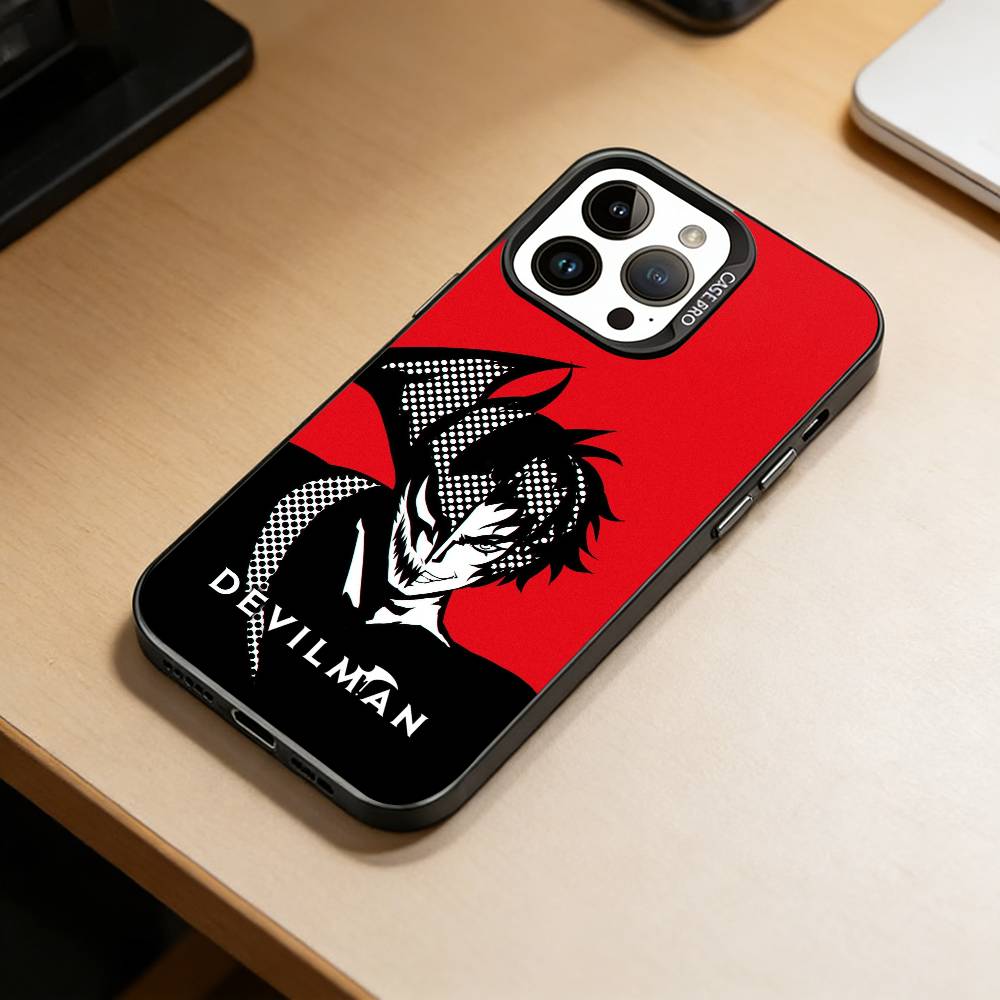 

DC-Devilman C-Crybaby Phone Case For iPhone 17,16,15,14,13,12,11 Plus,Pro Max,XS,Colorful Silver Black Cover iPhone17air
