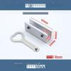 Punch-Free Child Safety Window Lock for Sliding Windows and Doors