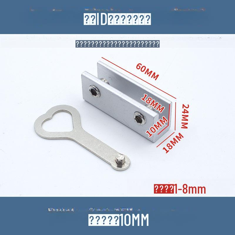 Punch-Free Child Safety Window Lock for Sliding Windows and Doors