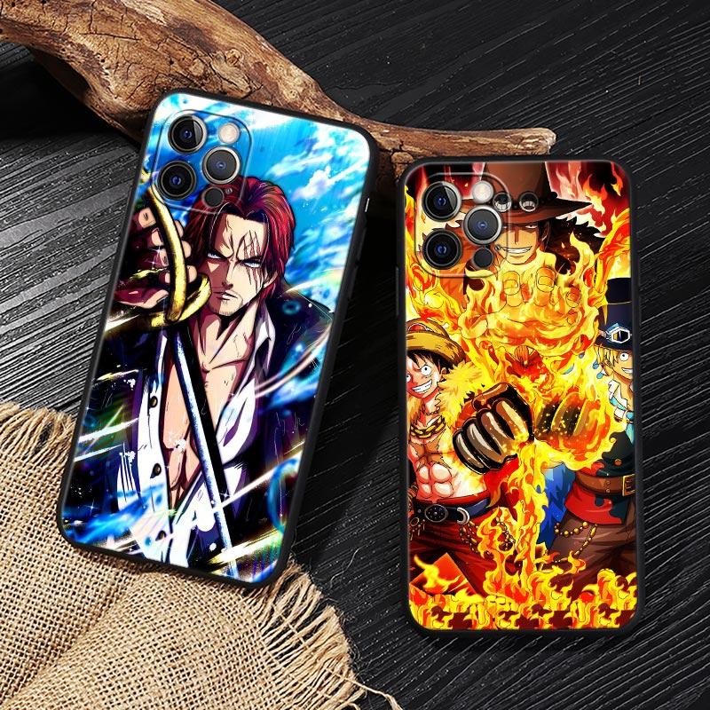 O-One Pieces Boss Anime Funda For Iphone 17 Case For iPhone 16 15 11 12 13 Mini 17 Pro Max 16 Plus 17E 16E Air Case Soft Cover
