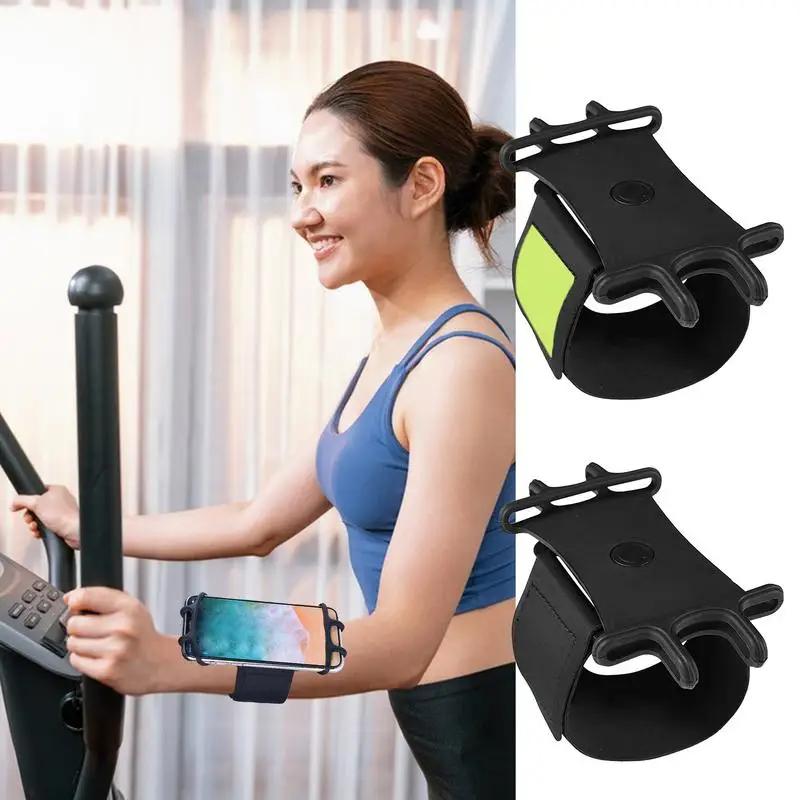 Mobile Phone Universal Wrist Phone Holder 360 Rotation Cradle Wristband Outdoor Gym Running Suitable for Mobile Phone 6