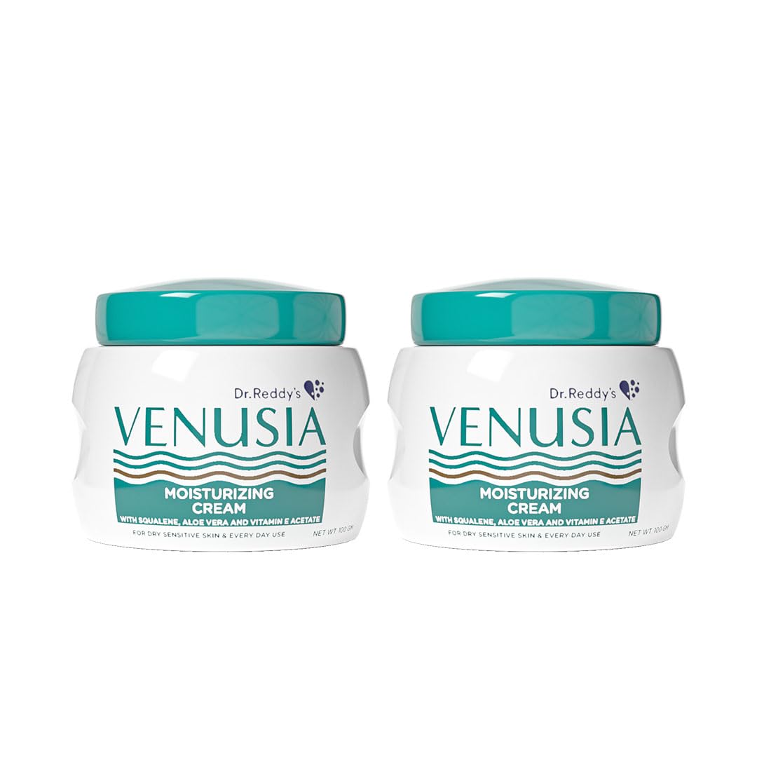 

Dr. Reddy s Venusia Max Intensive Moisturizing Cream for Dry Skin Face & Body 100 g Pack of 2