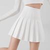 Mini jupes plissées grises pour femmes, jupe courte trapèze taille haute, Style universitaire, Style coréen, noir et blanc, été