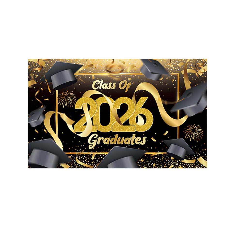 Graduation , Campus Graduation Decorations, Party Banners, Courtyard Ornaments, Background Fabric, Indoor Dining Event