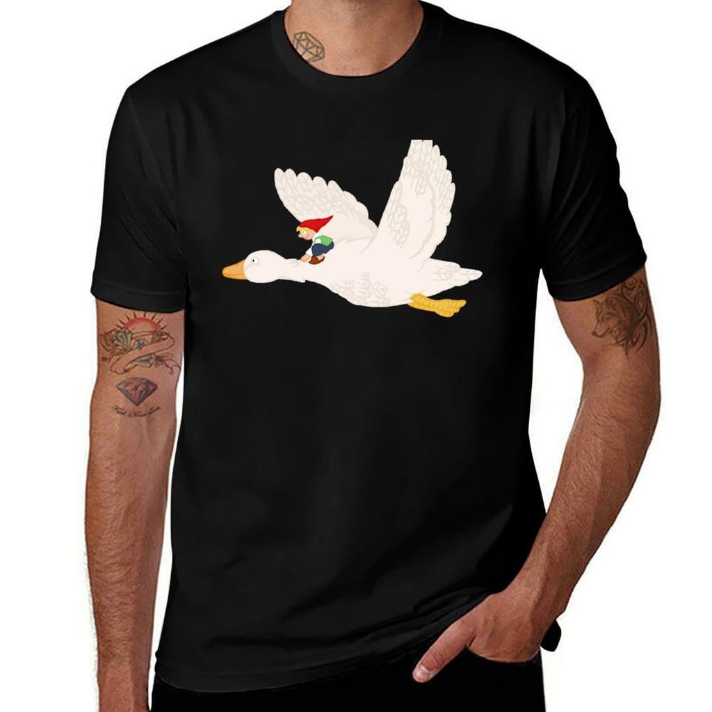The Wonderful Adventures of Nils TShirt Work Outdoor TShirt for Unisex