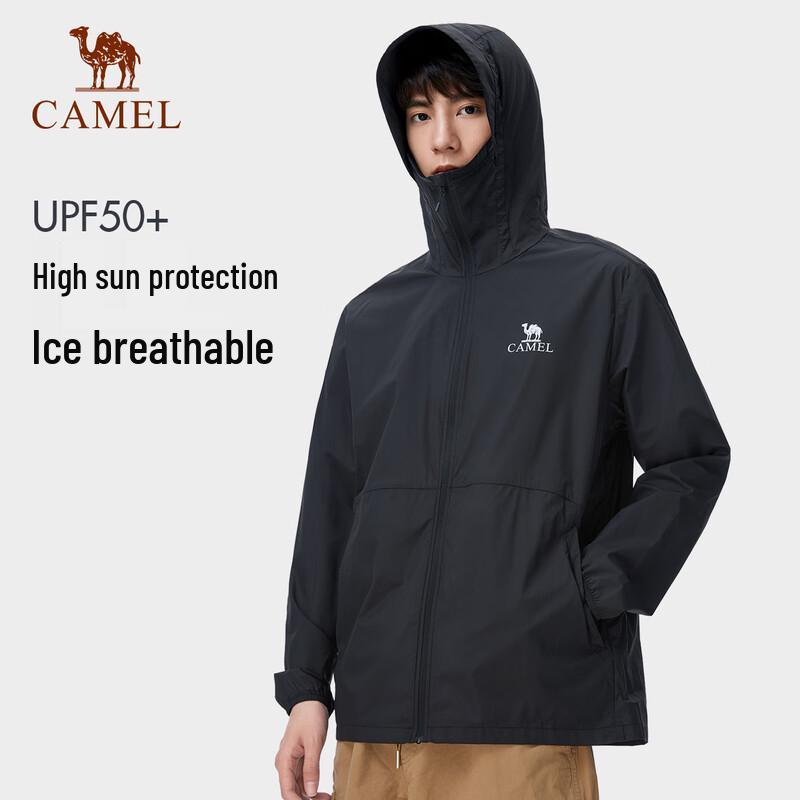 CAMEL Men s Outdoor Lightweight Sun Protection Hoodie M