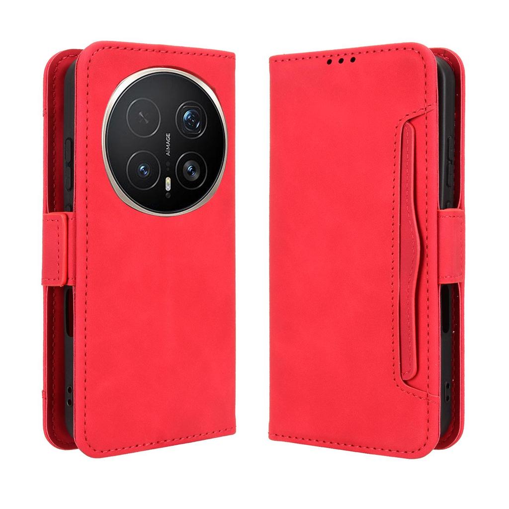 Flip Cover für Honor Magic8 Pro PU Leder Handyhülle Ganzkörperschutz [RFID-Blockierung] Brieftaschenhülle