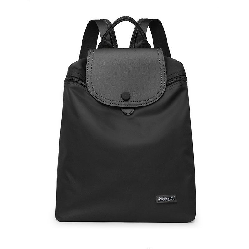 

Leisure Bag Waterproof Nylon Cloth Bag Jielangshi New Backpack Large Capacity Women s Commuter Travel Bag 25*10*31CM