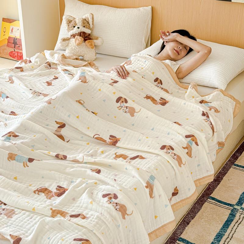 Cinnamoroll Pure Cotton Six-Layer Gauze Summer Quilt