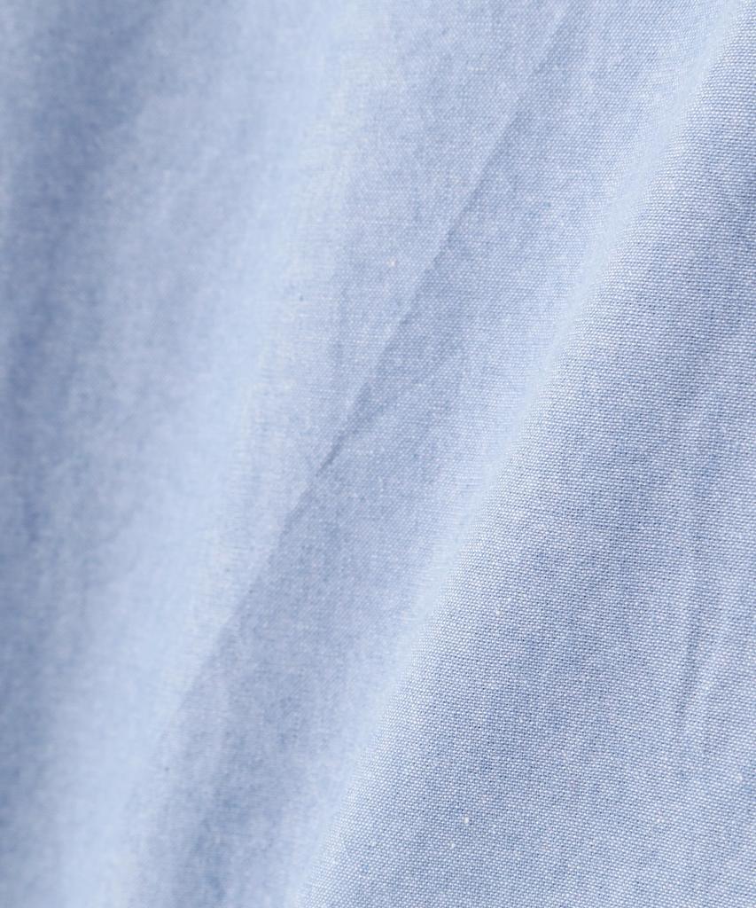 AVIREX DAILY BASIC CHAMBRAY LONG SLEEVE SHIRT Long Sleeve Basic Chambray Shirt 2XL 110 Blue Men's 783-3920003