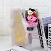 Sunflower Bear Bouquet Bouquet Decoration Rose Sunflower Soap Flower Plush Toy Birthday Party Cartoon Lovely Bear