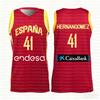 España Llegadas País Camisetas de Baloncesto Local Visitante Casual Deportiva Camiseta con Estampado 3D Americana