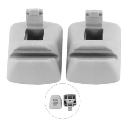 2ks For Ford For Focus 2000-2004 YS4Z-5404132-AAA Šedá Spona držáku sluneční clony Spona držáku sluneční clony