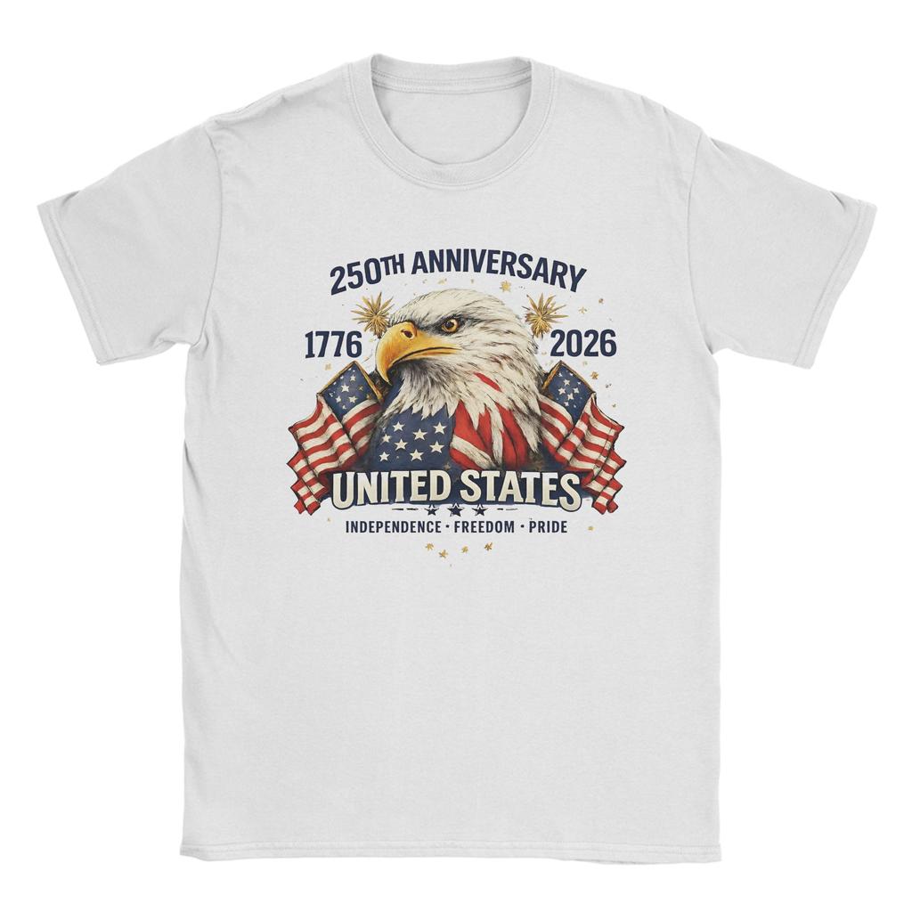 America 250th Anniversary 17762026 Accessories Unisex Women T Shirt Cotton Tee Fashion Tops Tshirt