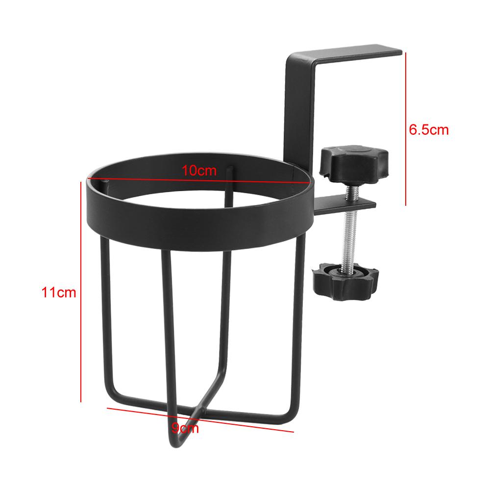 Portable Desktop Mug Rack Waterproof Cup Hanging Storage Holder Clip-on Cup Holder  Home