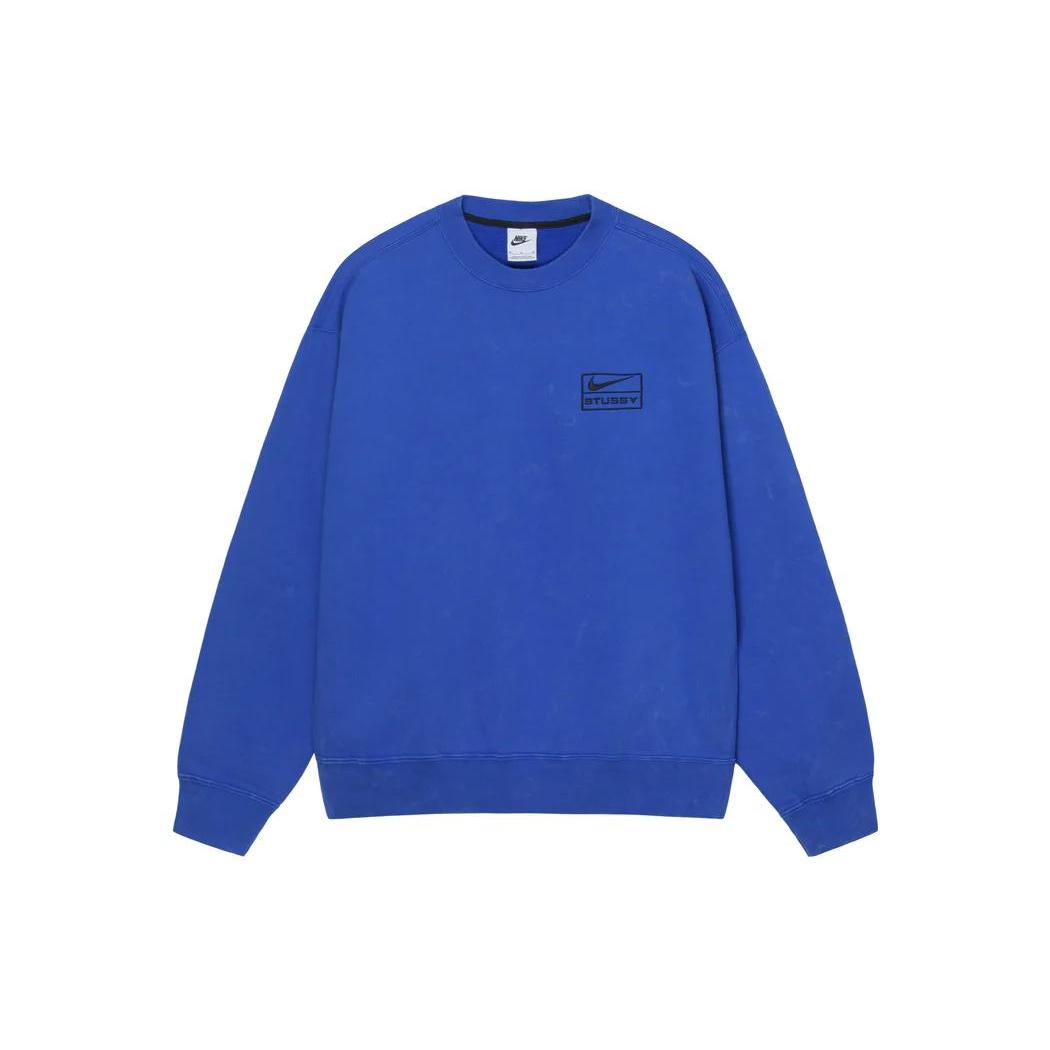 Флис с круглым вырезом Nike X Stussy с кислотной стиркой Азиатский размер S DR4426-480 L