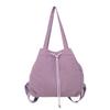 Casual Nylon Cloth Multi-Purpose Drawstring Backpack Women'S Lazy Backpack Large-Capacity Student Schoolbag Shoulder Bag Men
