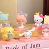 Melody Series Premium Figures Base Assembly Ornament Pudding Dog Greeting Box Baking Cake Figurine Festival Surprise