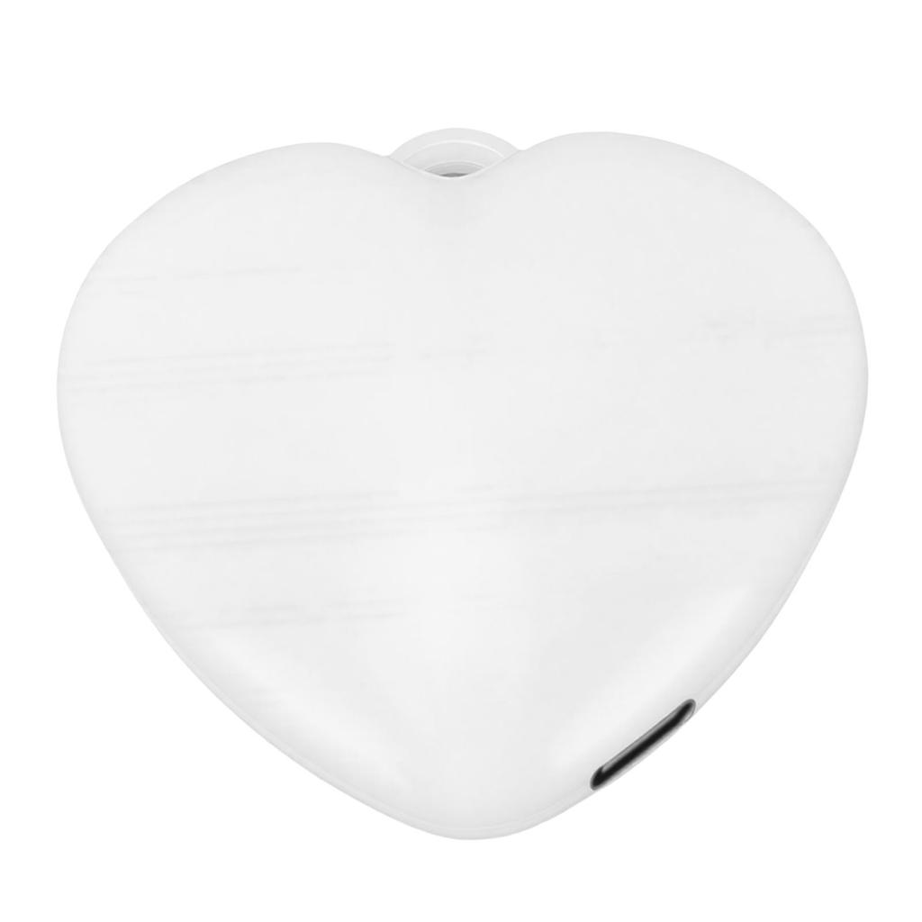 Portfel Torebka w Kształcie Serca LED Breloczek USB Ładowalny Światło do Torebki Plecaka