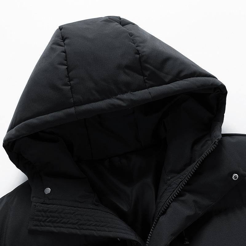 Autumn Hooded Casual Brand Windproof Outwear Hat Parkas New Winter Jacket Male Men Warm Waterproof Parkas Jacket Coat Mens