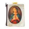 9x7cm Catholic Rosary Pouch,Coin Purse Rosary Holder Beads Bag with Zipper for Prayer Storage