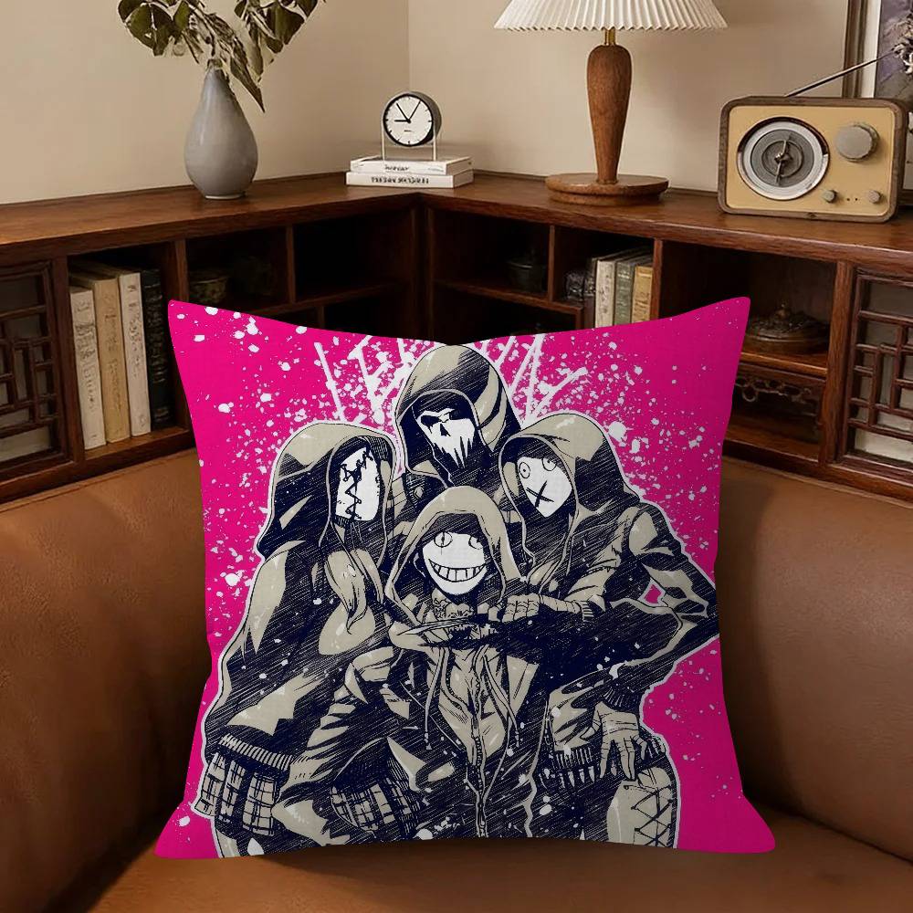 Game D-Dead By D-Daylight Cushion Cover Pillow Cover Decor Pillowcase Printed Cushion Case For Couch