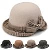 Ladies Fashion Autumn and Winter Thick Warm Top Hat Windbreak Basin Hat Shopping Fisherman Hat Mother Gift Cap