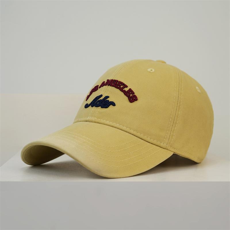 Baseball Cap Women s Spring Summer Letters Embroidery Cap Men s Big Head Sports Sunhat